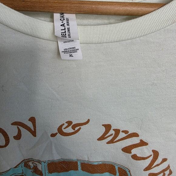 Iron and Wine, Long Sleeve Tour Tee, Men's XL - Picture 3 of 7